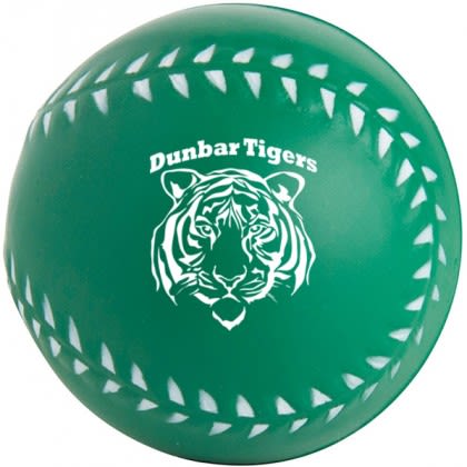 Dark Green Custom Imprinted Mood Baseball Stress Toys | Promotional Stress Baseballs | Color Changing Stress Toys